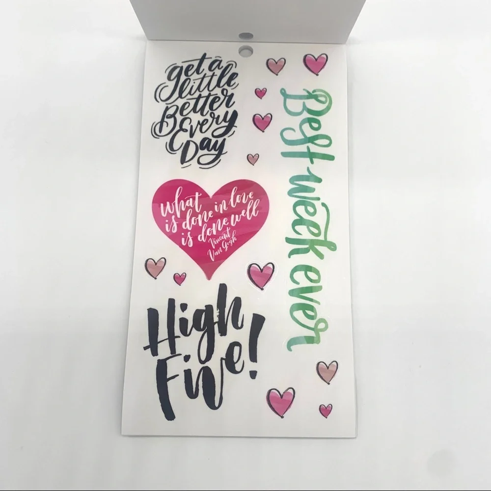 Happy Planner Water Colors Sticker Sheet Book